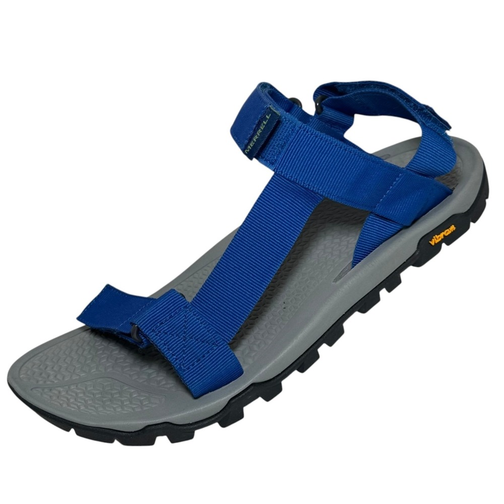 Merrell Men's Breakwater Strap Sport Sandal Blue Nylon‎ size 8 New